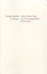 Georges Bataille et René Char : communautés et différences