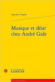 Parution : Musique et désir chez André Gide