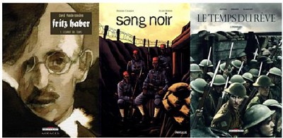 Vandermeullen, Fritz Haber ; Chabaud, Monier, Sand Noir ; Antoni, Ormière, Blancher, Le Temps du rêve (couvertures).