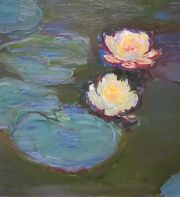 Grégoire Bouillier face aux « Nymphéas » de Monet