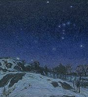Merveilles de la peinture de paysage scandinave
