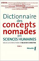 Pour une histoire des concepts