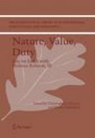 Fonder nos devoirs envers la nature