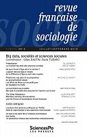 Big data, sociétés et sciences sociales