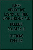 Philosophie et éthique environnementale 