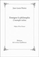 L’enseignement philosophique en Italie : un modèle ?