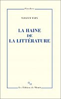 La haine de la littérature