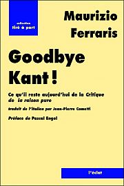 Au revoir Monsieur Kant!
