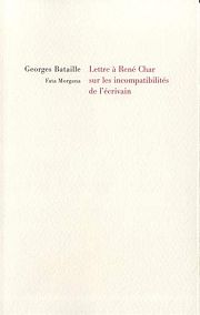 Georges Bataille et Ren Char : communauts et diffrences